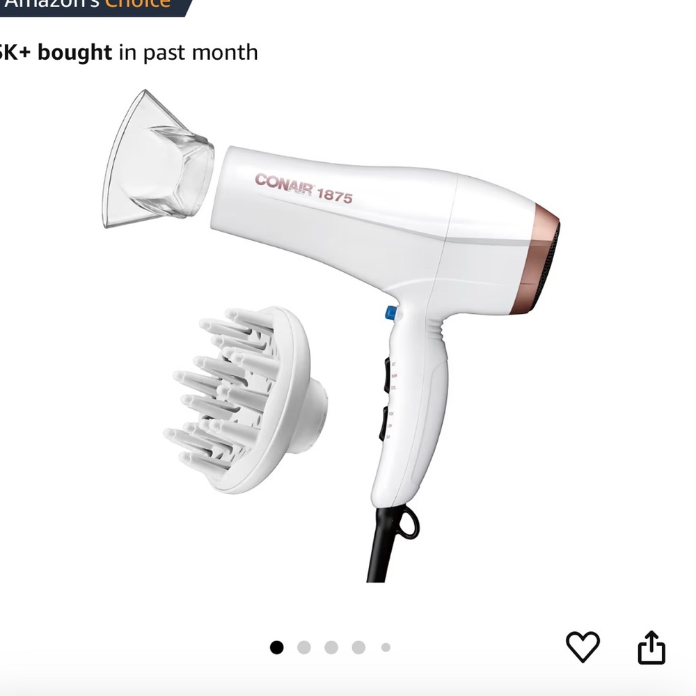 Conair Hairdryer 1875 EUC